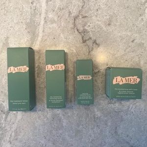 La Mer 4-Product Travel Pouch (new/never used)